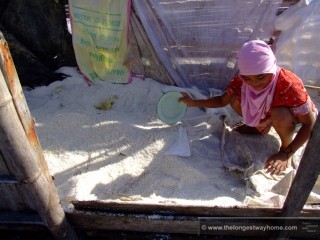 Sea Salt Maker in Mindanao