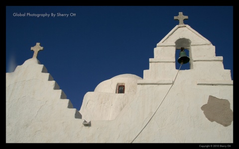 Blue Skies, Santorini, Greece