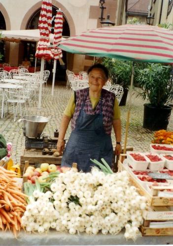 At a Market in Freiburg