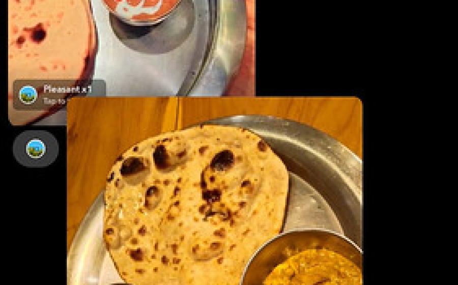 Parantha flatbreads from Punjab