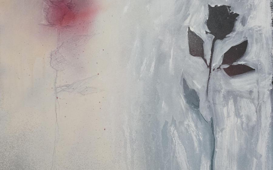 Painting called Not the Same, by Parker Sketch