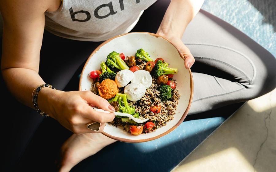 healthy food bowl