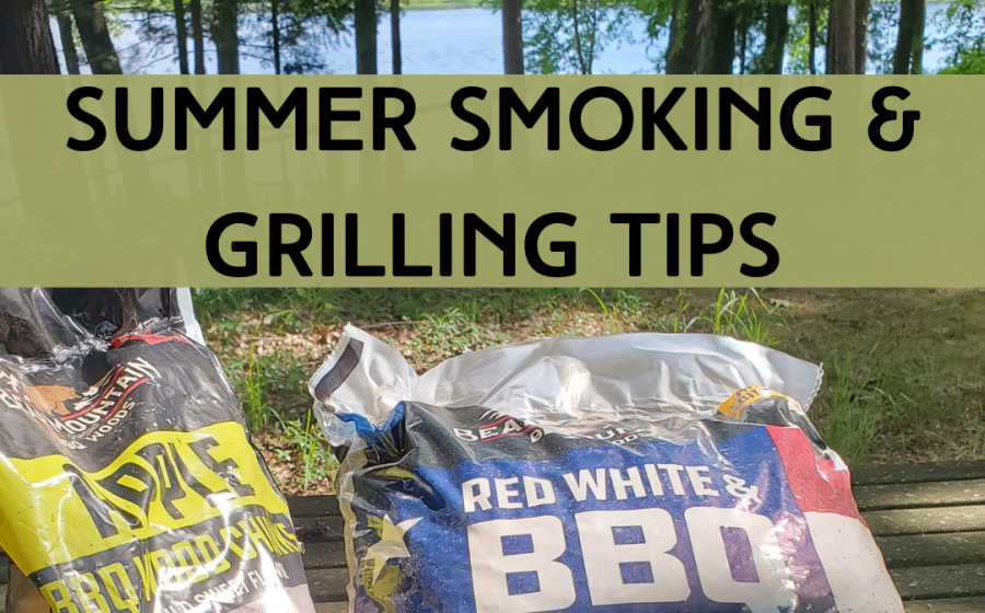 Summer grilling tips - grill with pellets and chunks