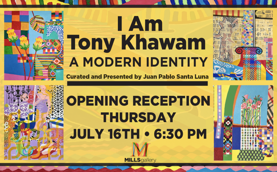 “I Am Tony Khawam: A Modern Identity” Opens at Mills Gallery