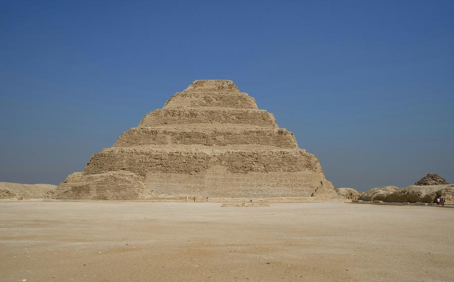 Pyramid of Djoser (Step Pyramid) in Saqqara, Egypt