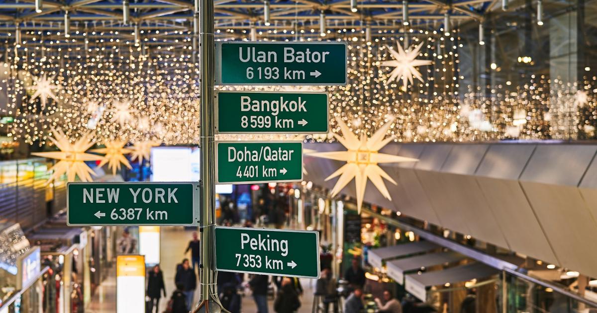destination signs