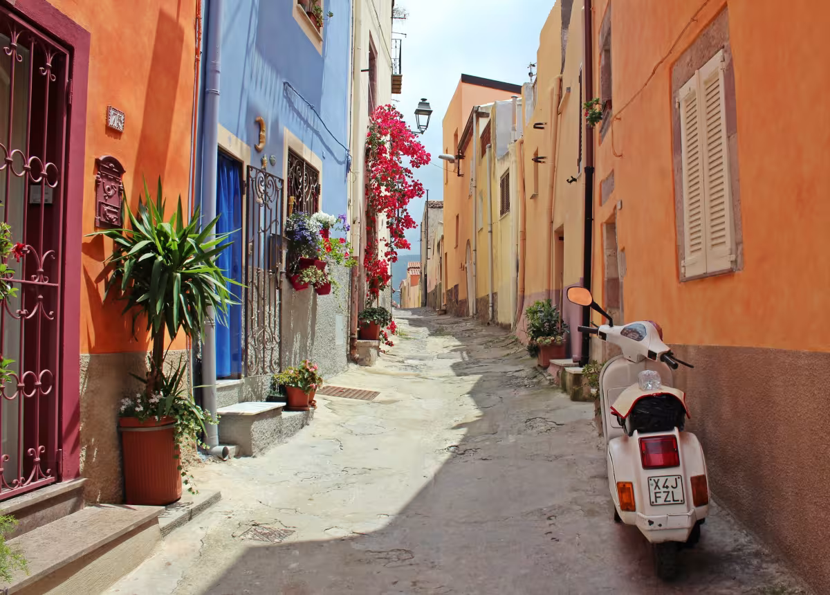 colorful roadway
