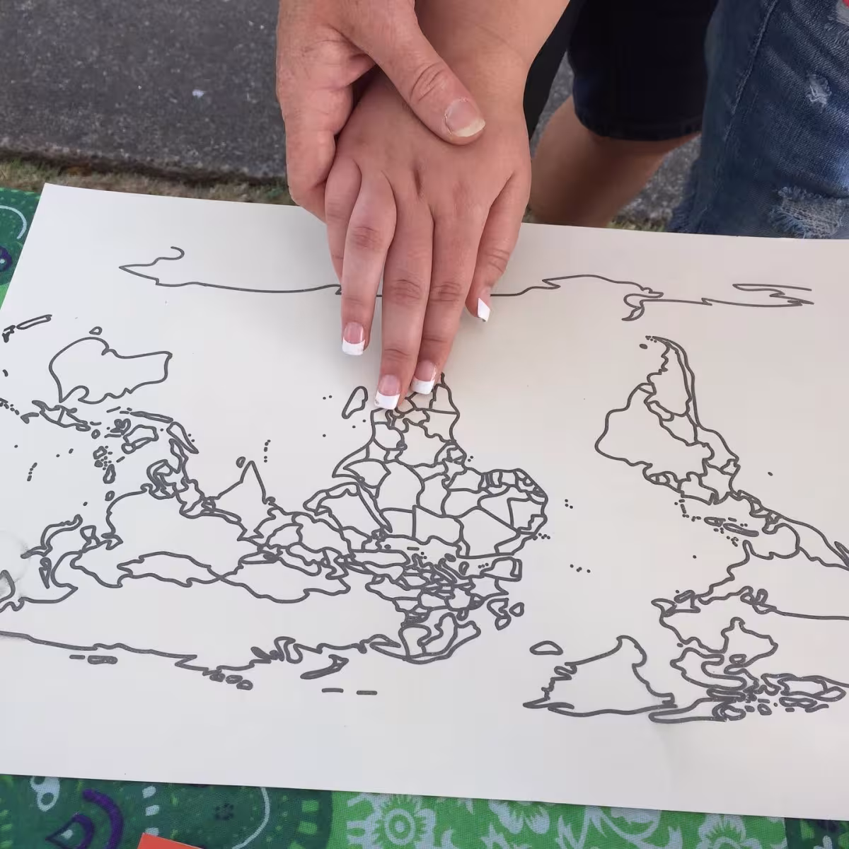 tactile map